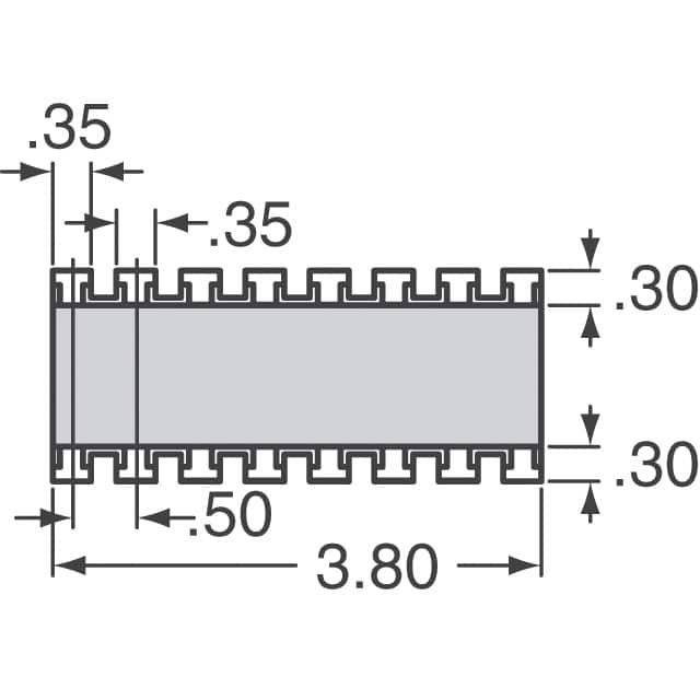 EXB-2HV392JV Panasonic Electronic Components  Réseaux de résistances, matrices
